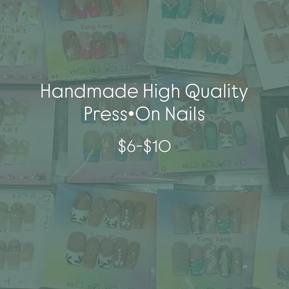 Handmade Press-On Nails